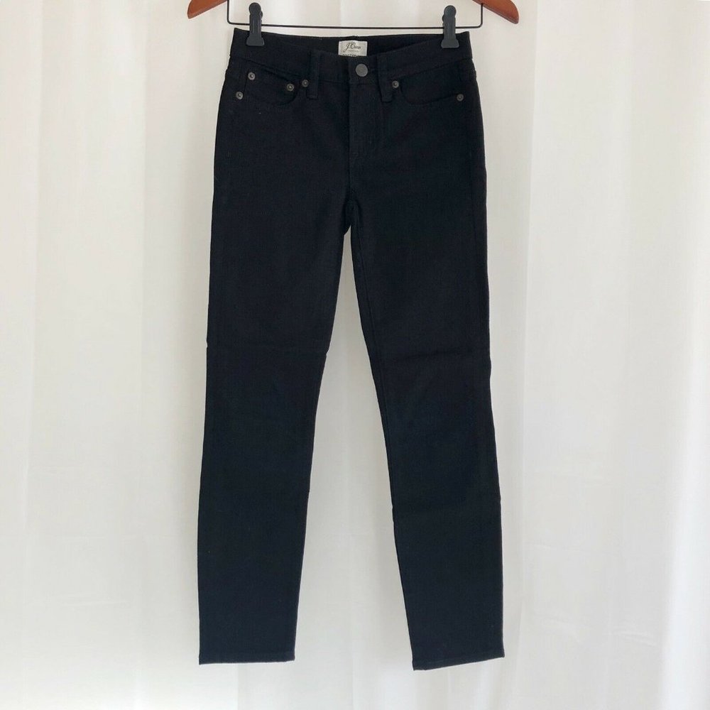 J. Crew Toothpick Jeans Black